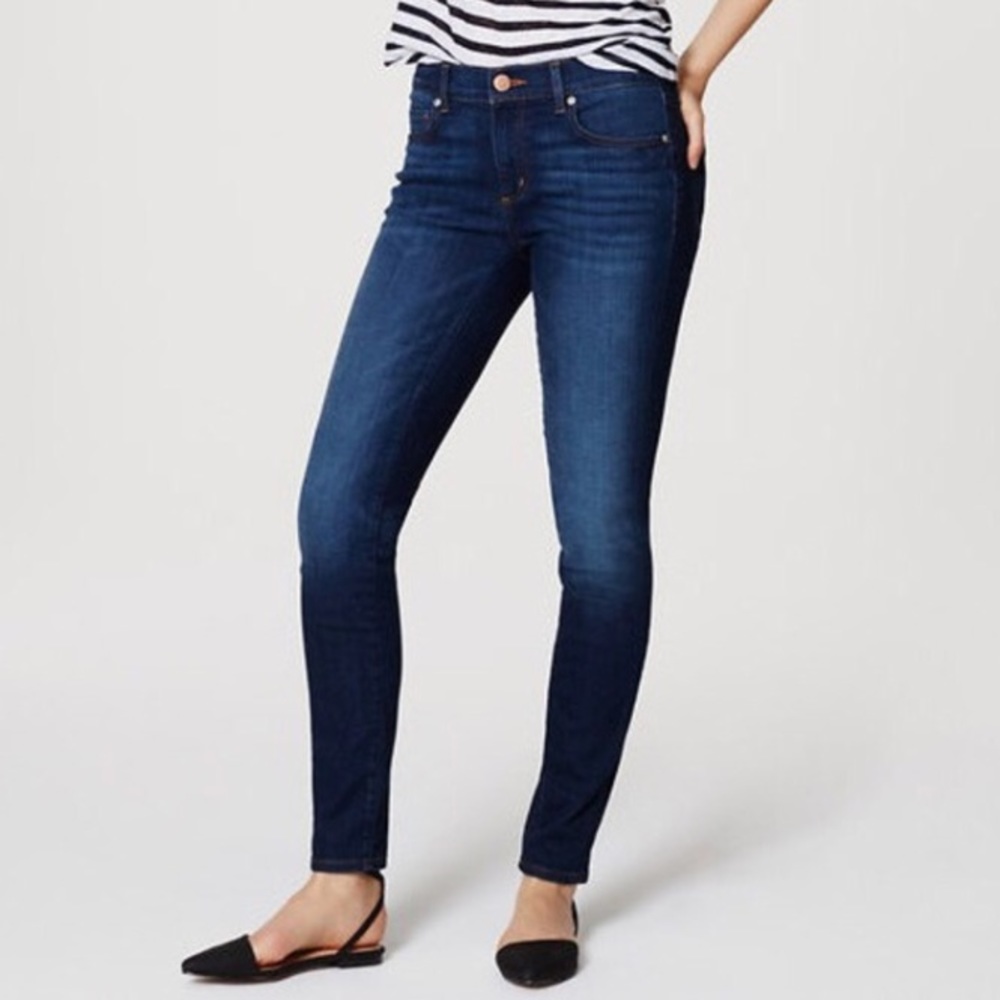 LOFT modern skinny jeans